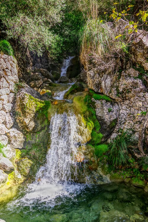 Torrente en el Barranc de Biniaraix