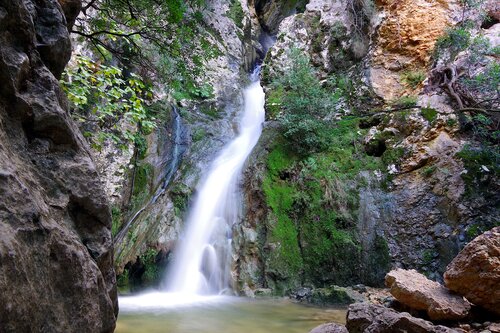 Cascada en Gorg de Ca’n Catí