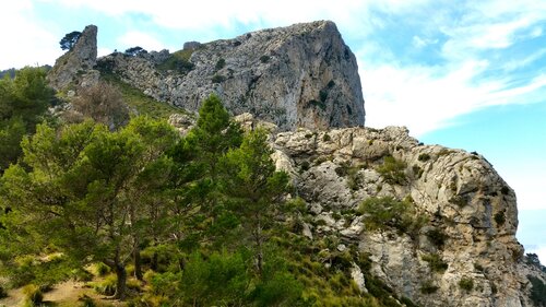 Blick auf den Cornador Gran