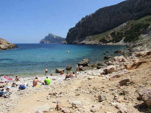 Steinstrand Cala Bóquer