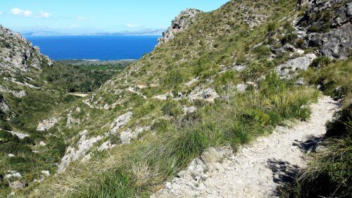 Way up to the Ermita de Betlem