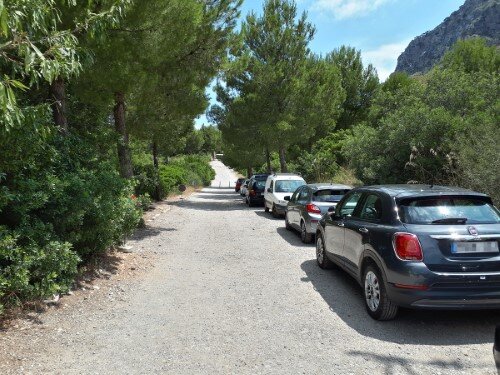 Start vom Weg von Betlem nach Es Caló